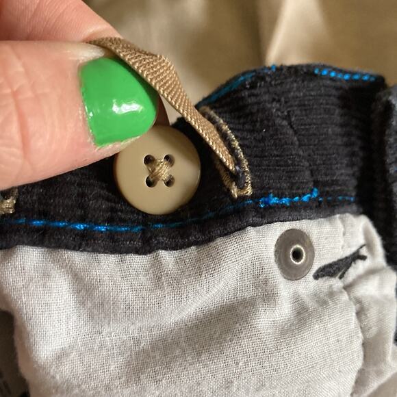 Land’s End Black Corduroy Little Boy Pants, Size 7 - Picture 6 of 7